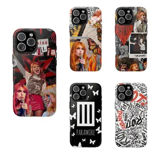 Paramore Tough Phone Case For iPhone 17 16 15 14 13 12 11, Samsung S25 S24 And More, Case Cover