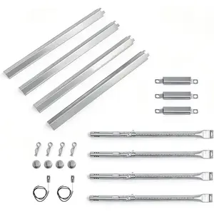 463365021 Grill   for Charbroil Performance 4 Burner 463365522 463366022 463351021, 5 Burner 463448021, 6 Burner 463228622, G327-2100-W1 Burner Tubes, G325-0002-W1 Heat Plates