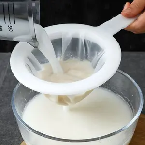 Home Use Ultra-Fine Soy Milk Filter Net, Baby Juice Strainer, Kitchen Separator, Pulp Remover, Fine Mesh Sieve for Cooking, Kitchen Accessories