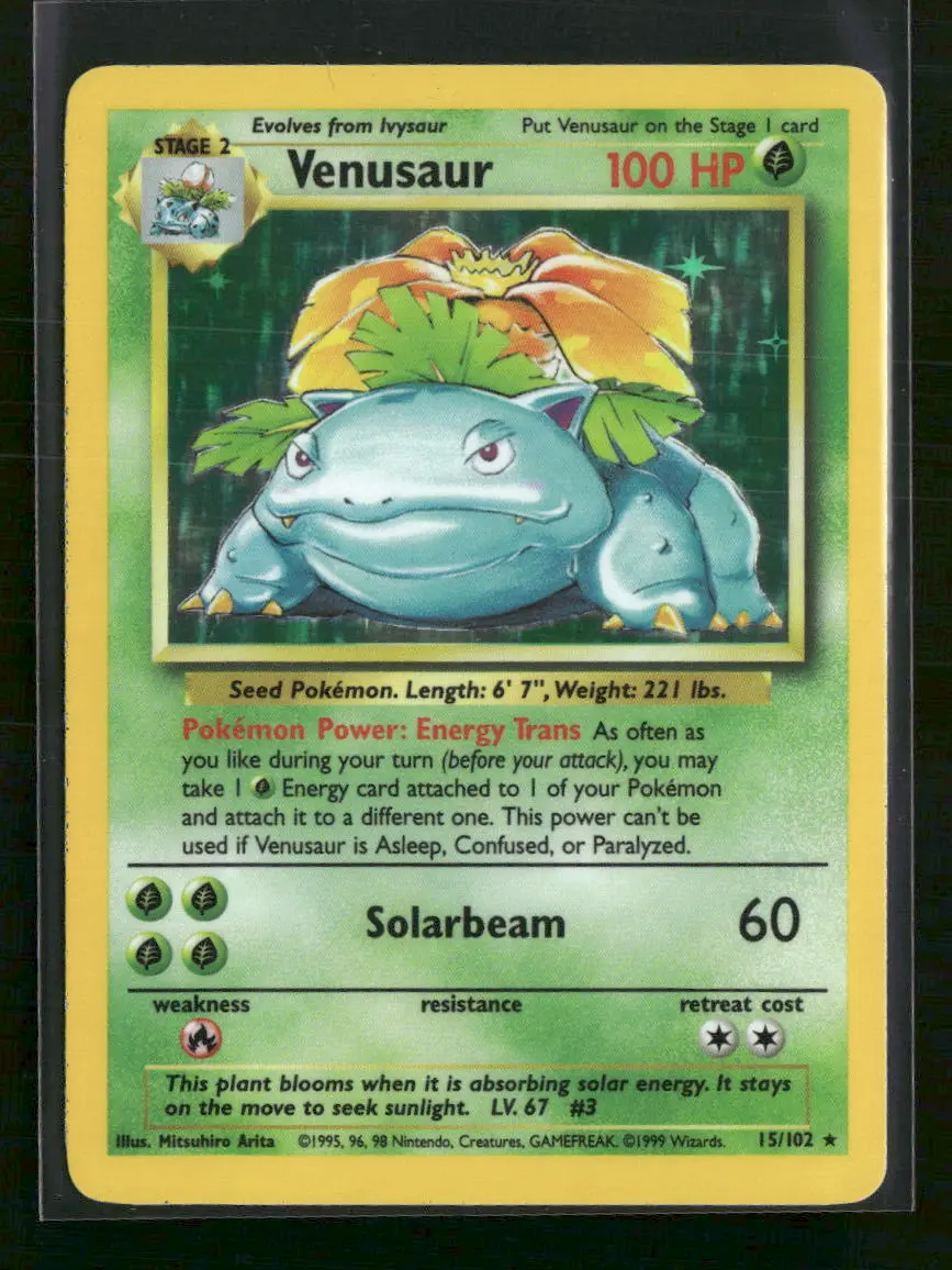 Base Set Venusaur #015/102