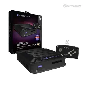 Hyperkin RetroN 5 HD Gaming Console for GBA/GBC/GB/Super NES/Super Famicom/Genesis/Mega Drive/Master System - Black
