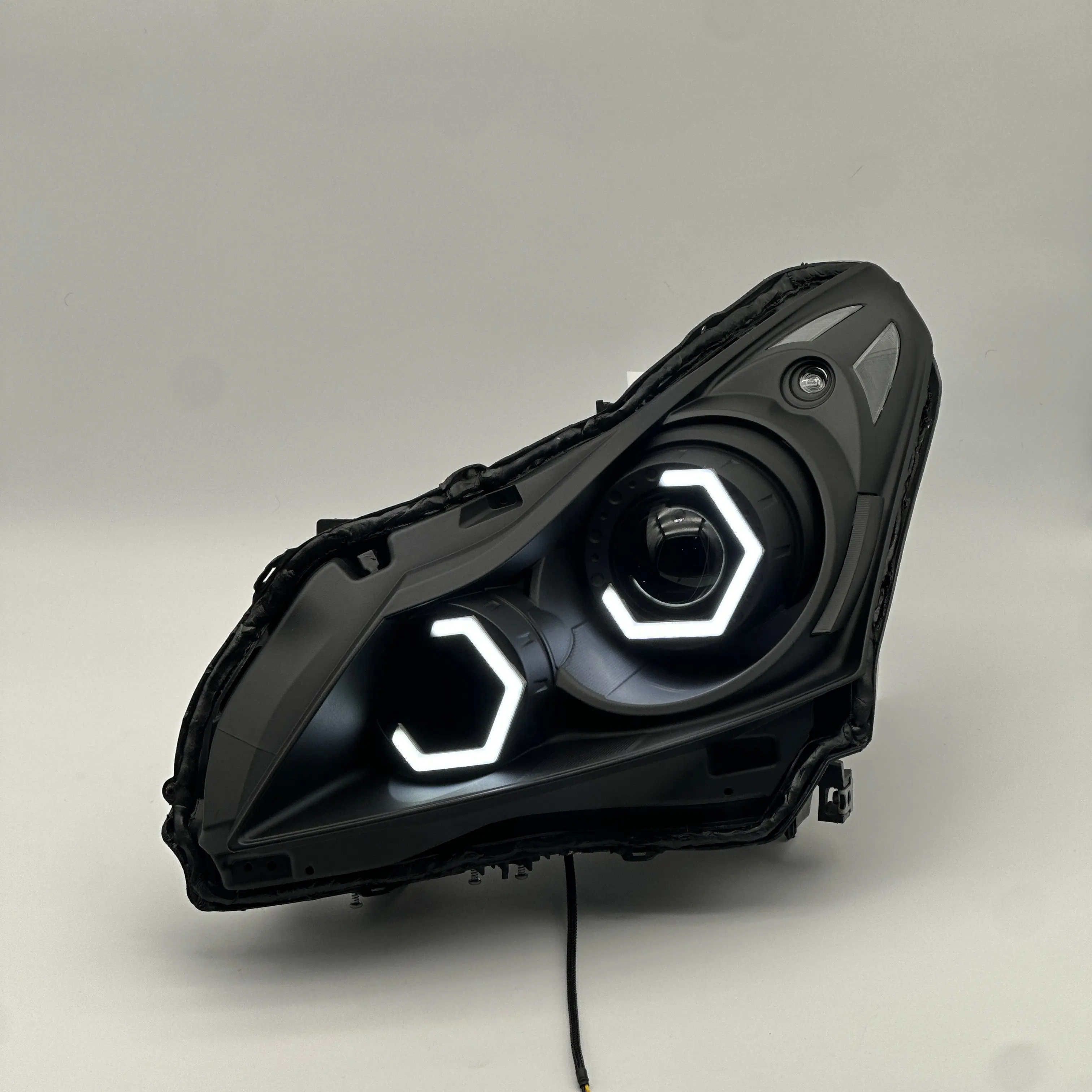 G37 Sedan Hex Headlights