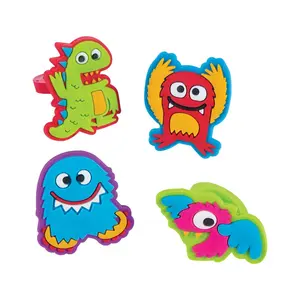 Cute Monster Rings - 12 Pc.