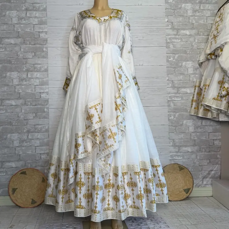 slim fit dress slacks TRENDBUY Silk Paithani Lehenga Koti Set main image 1
