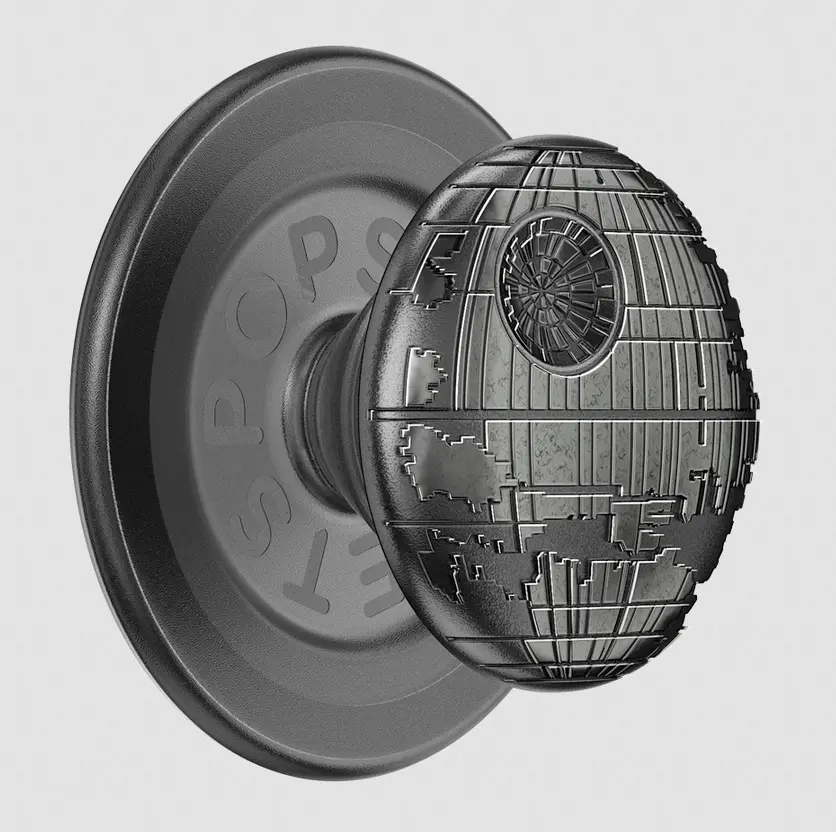popsockets Dimensionals Enamel Death Star  MagSafe PopGrip