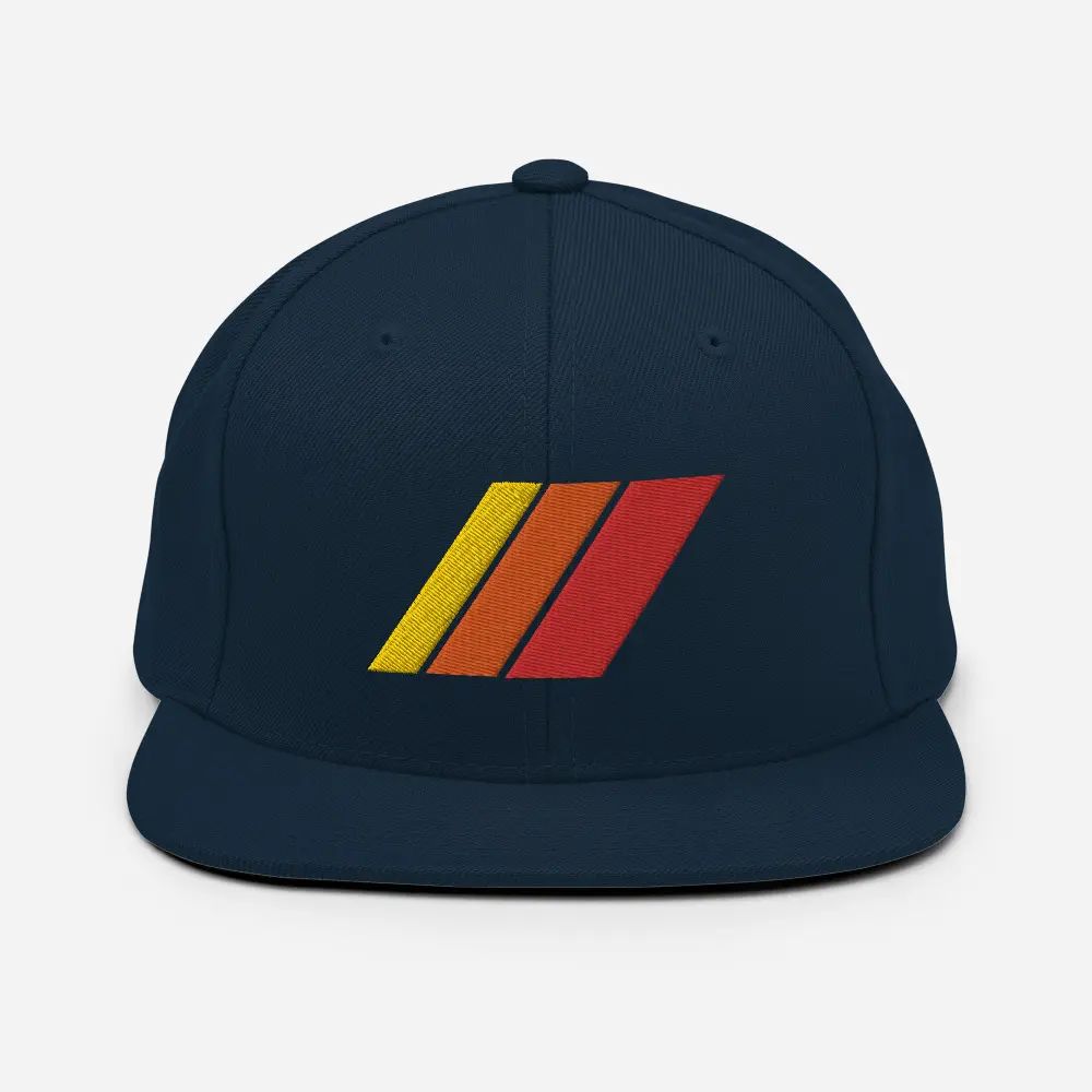 TRD Hat, Toyota TRD Baseball Cap, Retro Stripes TRD Snapback Hat