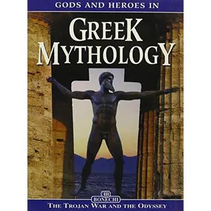 USED Book - Gods and Heroes in Greek Mythology: The Trojan War and the Odyssey by Panaghiotis Christou (Paperback) - english