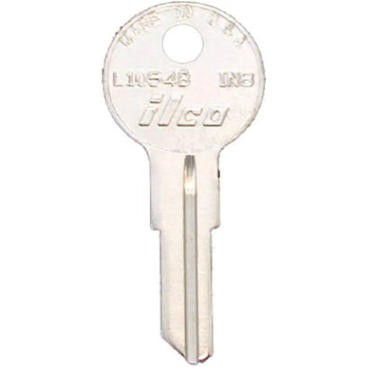 Kaba IN8-L1054B 0.9 x 0.1 in. Ilco Key Blank For Ilco Lockset- Pack Of 10