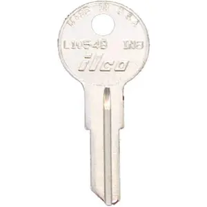 Kaba IN8-L1054B 0.9 x 0.1 in. Ilco Key Blank For Ilco Lockset- Pack Of 10