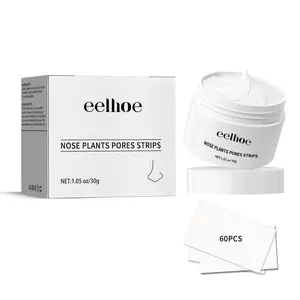EELHOE Blackhead Cleansing Cream Skin Oil Blackheads Acne Exfoliating Cleansing Repair Pore Tearing Nose Patch Skincare Comfort Nasal Strips