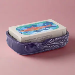 Ceramic Dish for Tinned Fish, Assorted Colors, Jose Gourmet, Portugal