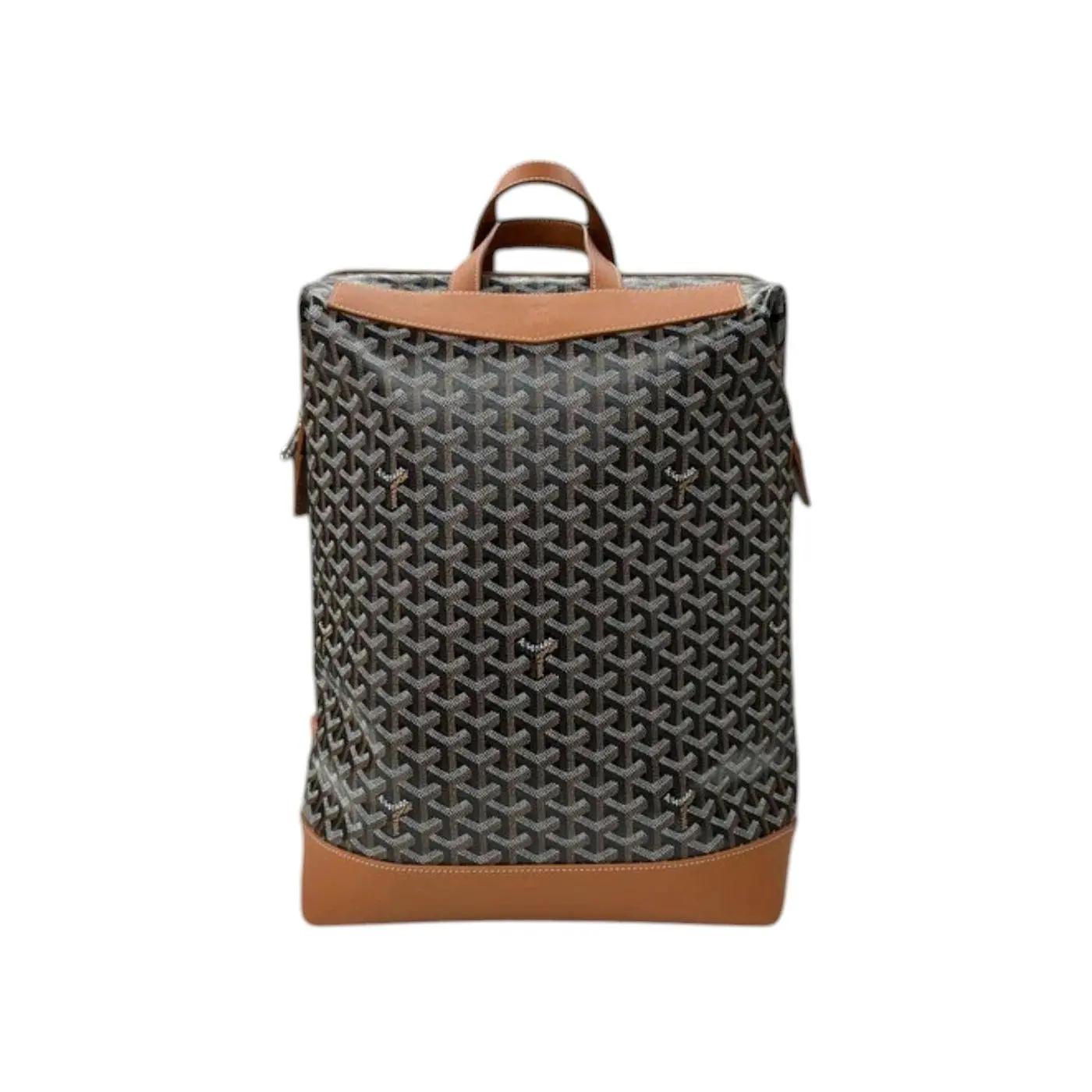 987699 Goyard Cisalpin Backpack Black/Tan