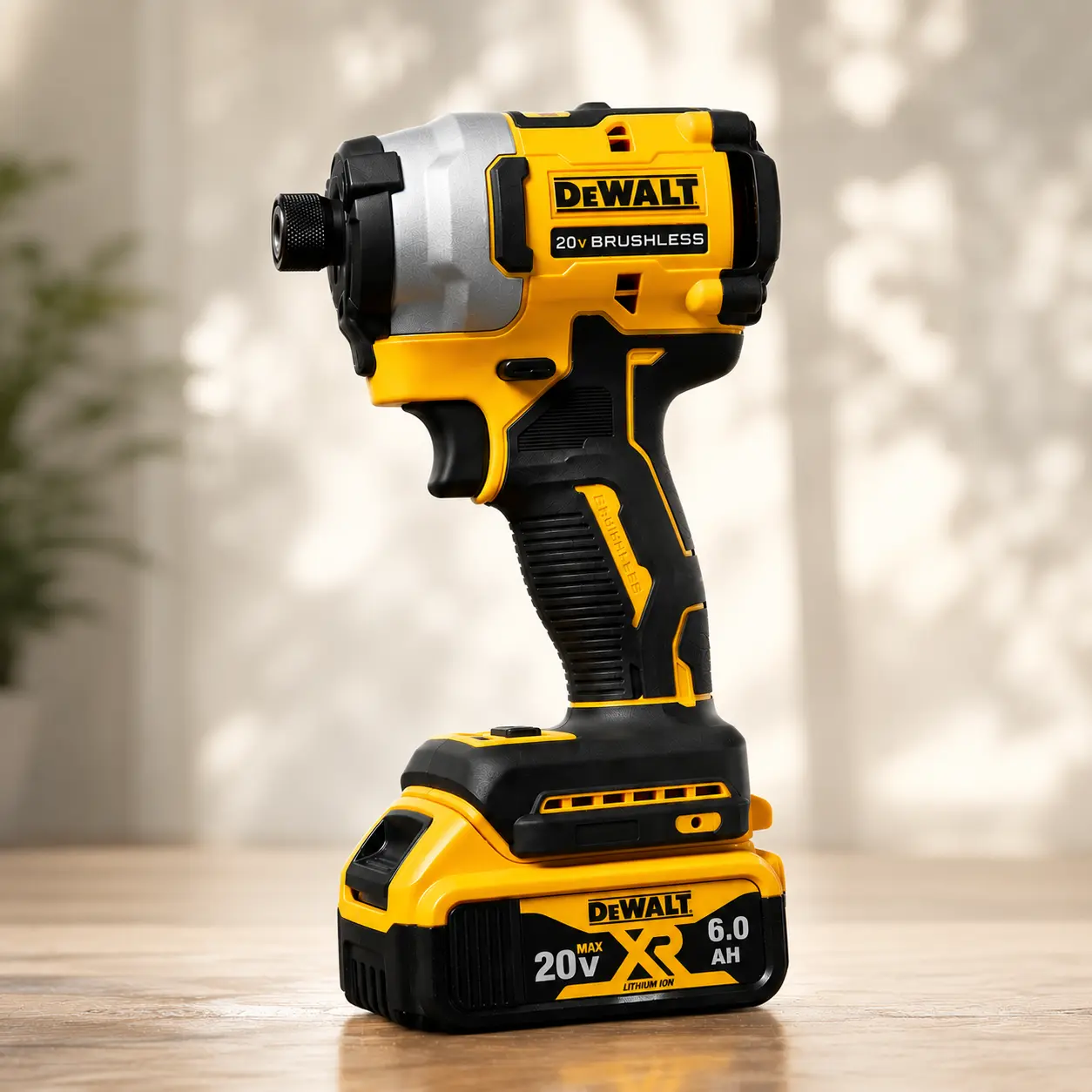DEWALT DCF850 High Torque Brushless Impact Drill/Driver, Professional Hand Hardware Tool with Battery for Screwdriving Tasks, Hardware Jobs & Versatile Use