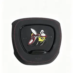 Fit SRT Custom Scat pack R/T (2015 and up)Dodge Challenger Charge Durango Custom replacement parts for the steering wheel center cover