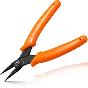 Mini Round Nose Pliers with Smooth Jaws - 5-Inch Jewelry Making Precision Pliers
