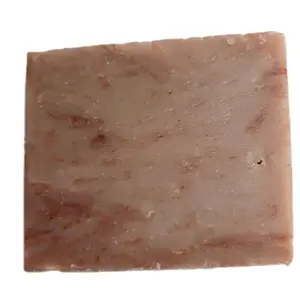 4.8oz Single Bar Damask Rose Clay Soap Skincare Blend - Organic Coconut & Olive Oil Exfoliant for Sensitive Skin - Gentle French Formula with Geranium & Palmarosa Essential Oils