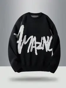 Men's Crew Neck Knit Sweater Ultra Soft, Cozy, Relaxed Fit for Fall/Winter Casual Wear Day Elegance Elegant Knitwear Outfit Style Tops Womenswear Crewneck fall sweaters FallFreshness