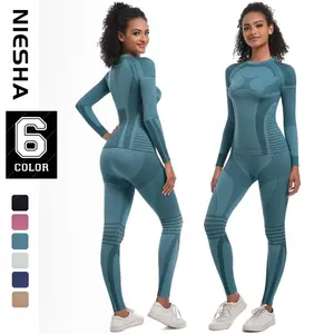 Women's Sweat-wicking Compression Suit for Skiing and Cycling Clothing Fit