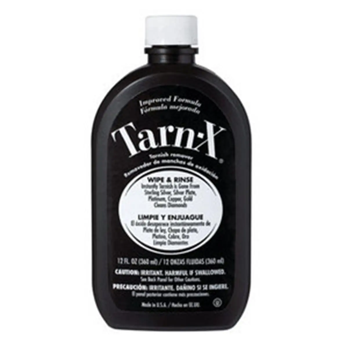 Jelmar J50 TX6 Tarnish & Surface Cleaner - 12 oz Bottles, Pack of 6, Wipe & Rinse, Safe for Finest Metals, Indoor/Outdoor Gold & Copper Household Use