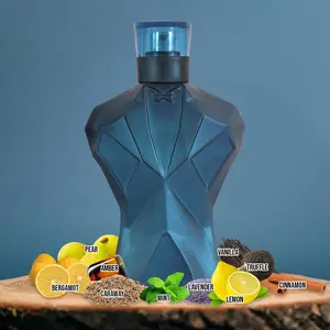 La Hero 100ml Eau de Parfum Spray for Men, Regular Edition, Long-Lasting Aromatic Fruity Sweet Scent