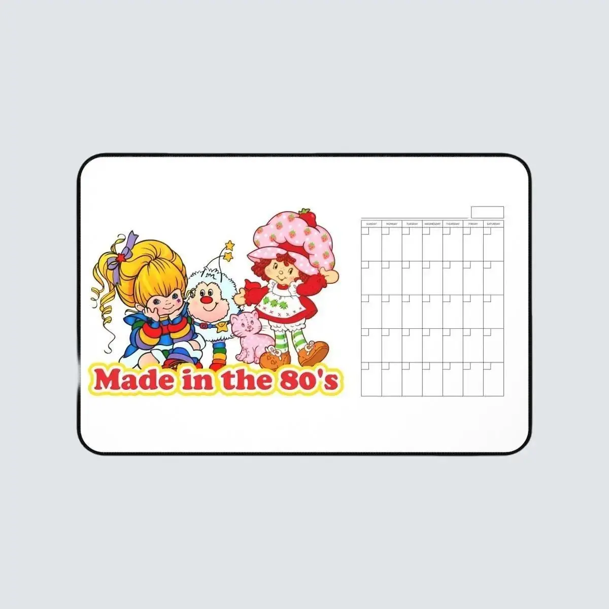 Made in the 80's Desk Mat for Office Equipment