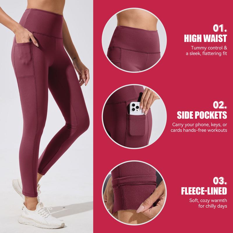 SHOWITTY Women's High Waisted 1/3 Pack Fleece Lined Leggings with Pockets – Thermal Warm Yoga Pants for Winter Workout & Everyday Wear #TikTokShopHolidayHaul SHOWITTY Women's High Waisted 1/3 Pack Fleece Lined Leggings with Pockets – Thermal Warm Yoga Pants for Winter Workout & Everyday Wear #TikTokShopHolidayHaul