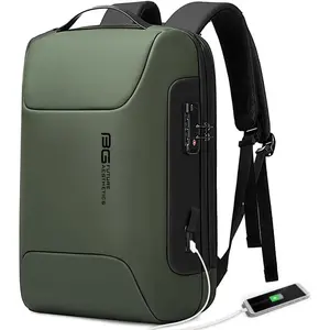 15.6INCH Slim Laptop Backpack,Office Business Laptop with Lock, Anti  Travel Backpack with USB3.0  Port for Men and Women...