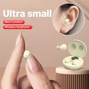 INSONIXN Mini Wireless Bluetooth 5.3 In-Ear Earbuds with Touch Control, LED Display, High Fidelity Sound, Noise Reduction, Charging Function – Electronic Digital Audio Device for Android, Sleep, Exercise