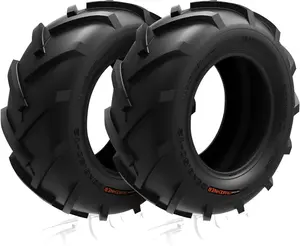 HORSESHOE TRAKEHNER 2 New 23x8.50-12 / 23x8.5-12 8PR SUPER LUG-KING ATV/LAWN/TREACHER/TILLER/TRACTOR TIRES LRD Heavy Duty Color-Sidewall (*2 Years Warranty)