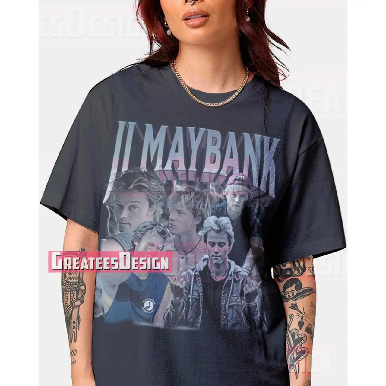 Vintage JJ Maybank Tshirt, Rudy Pankow Oversize Tee Hoodie Unisex T shirt