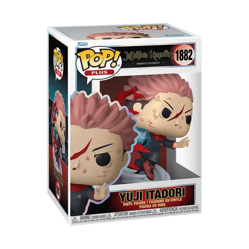 Jujutsu Kaisen Funko Pop! Plus Yuji Itadori (Divergent Fist) #1882