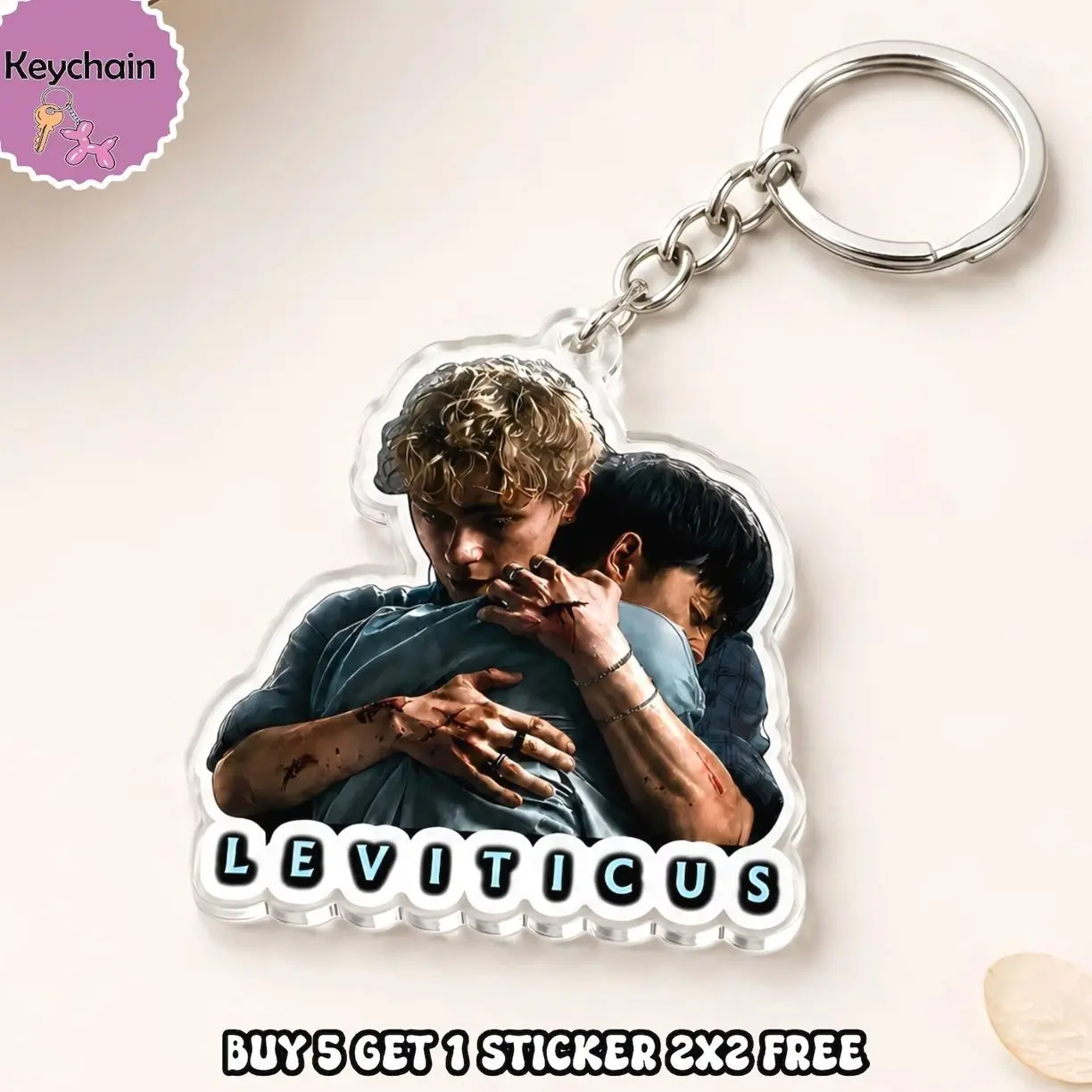 Limited Naim & Ryan Acrylic Keychain - LEVITICUS Limited Edition Movie 2026