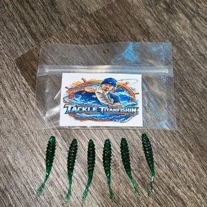 GREEN POND 2.5 Inch Fishing Lure for Small to Medium-Sized Fish crappie magnet artificial bass trout gear fishing bait soft plastic