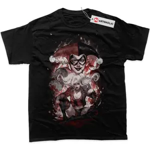 Harley Quinn Shirt, Superheros Shirt, Graphic Tee 45742 1975