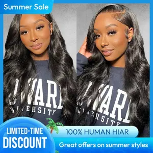 Asteria Hair 13x6 Lace Frontal Wig Bouncy Body Wave Wig With Natural Hairline Human Hair Lace Front Wig