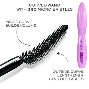 Lash Lift Mascara - Waterproof & Anti-Smudge, Volume-Enhancing Formula with Volumizing Brush Wand for Dramatic Lift, Long-Lasting Curling Lashes - Smooth Application, No Clumpy Mascara for Sensitive Eyes & All Light Beige Types Cosmetic