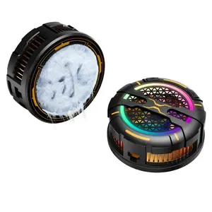 New Style Cooling Device for Mobile Phones, Phone Cooling Fan, With Clip, Dual Purpose Design, RGB Colorful Lights, Perfect for Gaming and Live Streaming