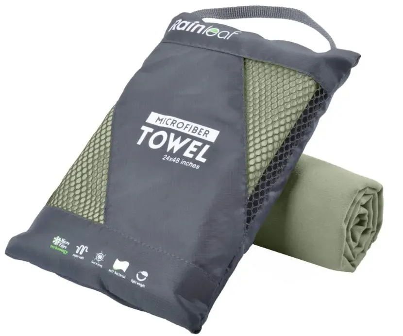 icrofiber Towel Perfect Travel & Gym & Camping Towel. Quick Dry - Super Absorbent - Ultra Compact - Lightweight. Suitable for Trip, Beach, Shower, Backpacking, Pool