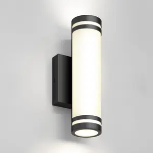 Bradley modern LED indoor-outdoor wall light 3 CCT