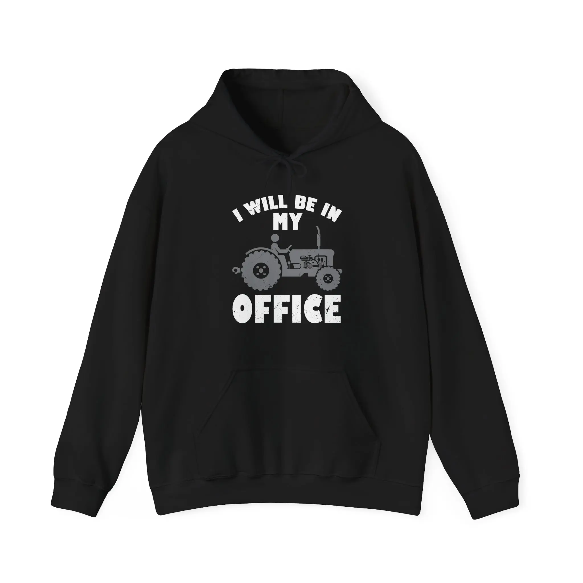 Farming I Will Be In My Office Tractor Farm Gardening Garden Hoodie, Men Dad Farmer Lovers Christmas Gifts Farming Hoodie