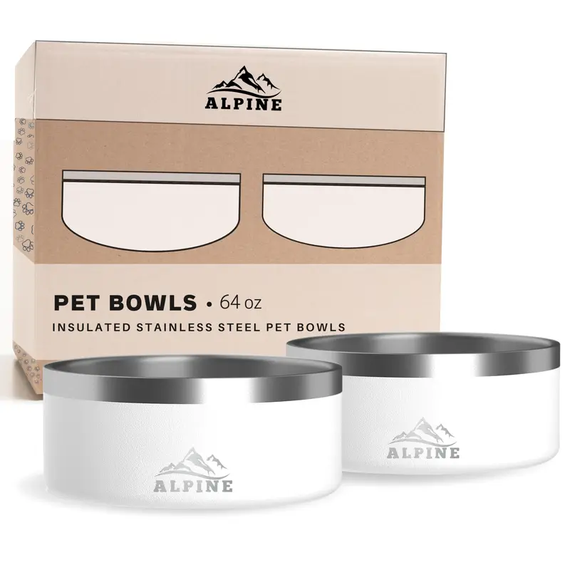 best dog bowl slow feeder PEHOM[Macaroni] Slow Feeder Dog Bowls