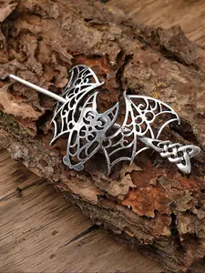 Vintage Gothic Bat Hair Clip, Viking Celtic Style Punk Gothic Hair Accessory, Party Decoration, Valentine's Day Mother's Day Birthday Gift