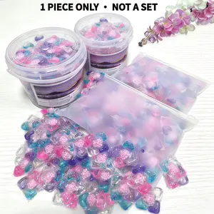 1 Bucket 103 Pieces Laundry Detergent Balls, 1 Bag/30pcs/50pcs Five-In-One Capsules, Contains Softener, Long-Lasting Scent, Deep Cleaning