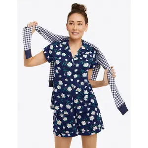 Sara Pajama Set in Magnolia