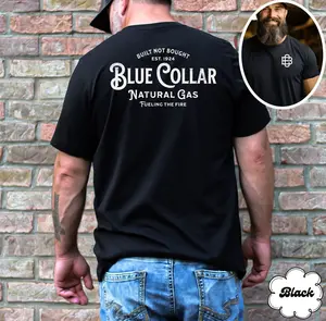 Natural Gas Worker Shirt, Blue Collar Shirt, Pipeliner Shirt, Blue Collar Gift, Oil Worker T-Shirt, Fathers Day Gift