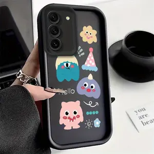 1 Piece Hello Monster A02s Silicone Shockproof Cover For Samsung A02s - Ideal For Entertainment