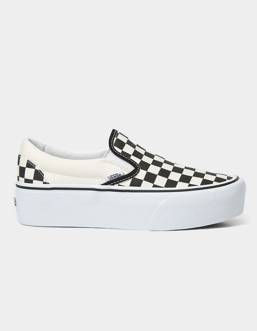VANS Checkerboard Slip-On Stackform Womens Shoes VANS Checkerboard Slip-On Stackform Womens Shoes