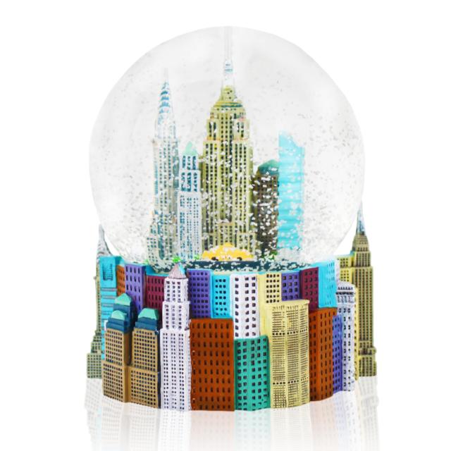 Cityscape "NEW YORK" Snow Globe | NYC Snow Globe | New York Gift (4 Sizes)