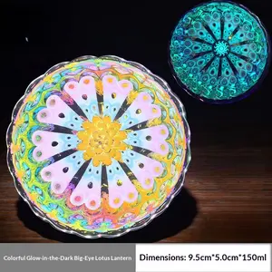 ST Golden Nightlight Large-Eyed Golden Peacock Jianzhan Teacup Owner's Cup Tea Bowl Gilded Golden Lotus Teacup