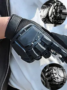 1 Pair Outdoor Full-Finger Tactical Gloves, Durable and Protective Design for All-Weather Use, Ideal for Camping and Hiking